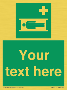 Custom Stretcher Sign